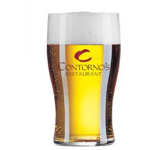 Promotional Reusable Tulip Beer Glasses (284ml/10oz/Half Pint) - Polycarbonate