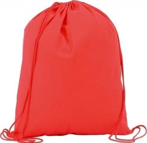 Promotional Printed Eco Friendly Drawstring Bags - Red Rainham