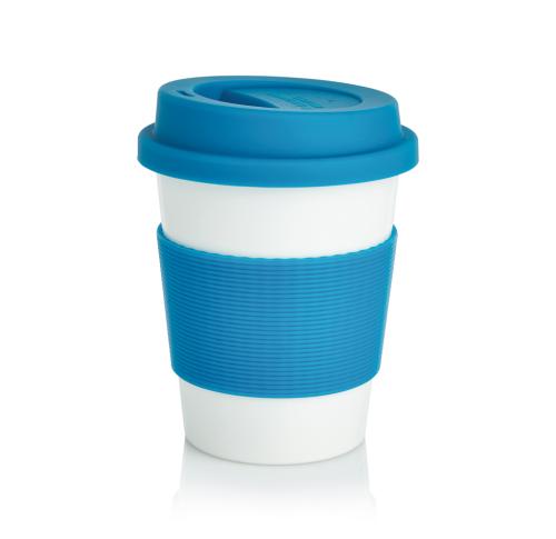 Eco PLA Coffee Cup Blue 350ml