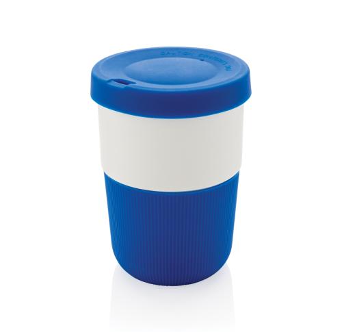 Eco PLA Cup Coffee To Go 380ml Blue