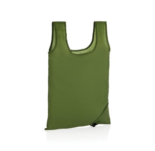 Recycled Foldable Shopper Bags Impact AWARE™ RPET 190T Green