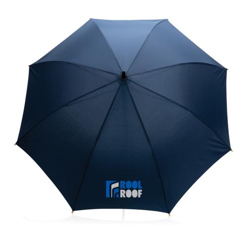 Promotional Printed Recycled Umbrella Auto Opening Bamboo Impact AWARE™ 23