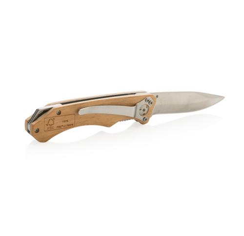 Promotional Stainlesss Steel Wooden Outdoor Knives