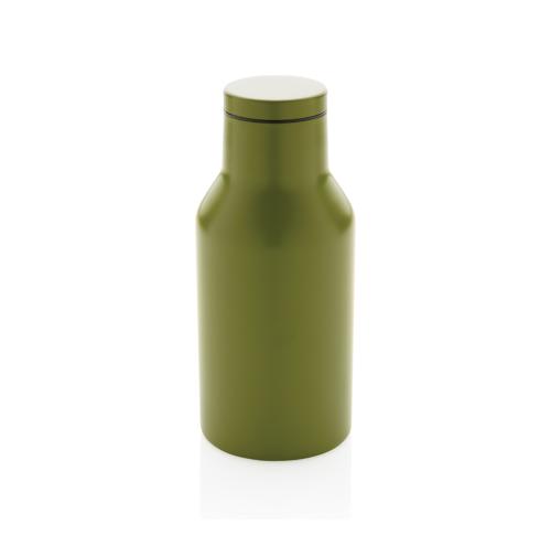 Logo Eco RCS Recycled Stainless Steel Compact Bottle - Green