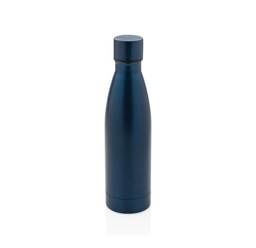 Customised RCS Recycled Stainless Steel Solid Vacuum Bottle - Blue