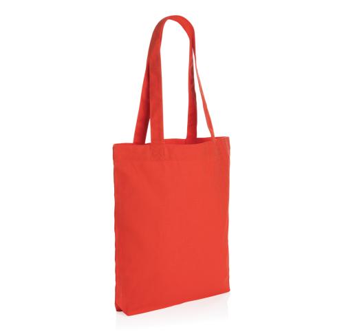 Recycled Canvas Tote Bag Impact Aware™ 285 Gsm  Red