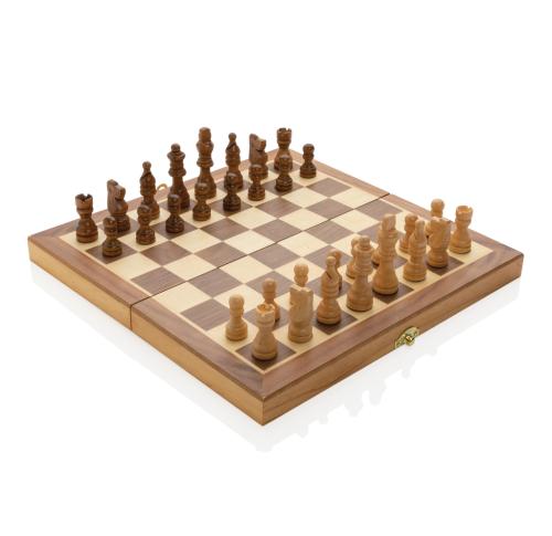 Luxury Wooden Foldable Chess Set 32 Pieces