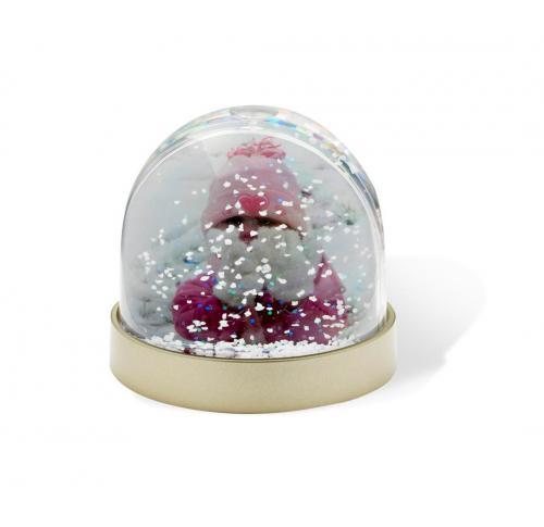 Printed Christmas Snow Dome In Card Box (Full Colour Print)