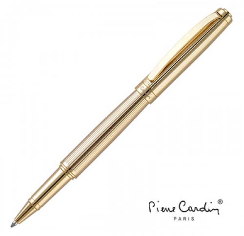 Pierre Cardin Lustrous Rollerball - Gold (Laser Engraved)
