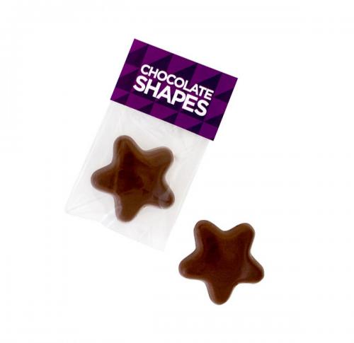 Branded Label Chocolate Star