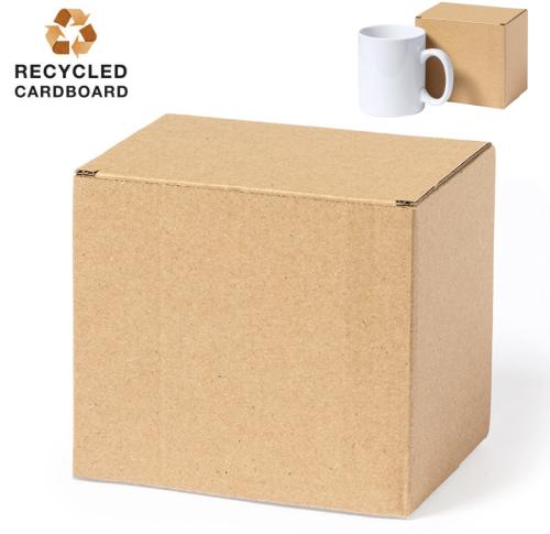 Cardboard Presentation Kraft Mug Box 12x10x6.9 cms