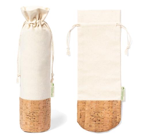 Wine Bottle Bag Cork & Cotton