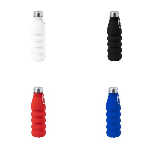 Branded Foldable Chilly Style Bottles 550ml Silicone Matt Finish