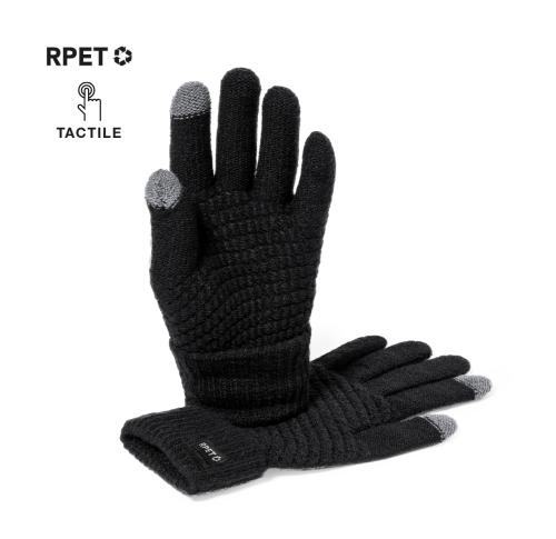 Promotional Recycled Touchscreen Gloves Soft Polyester 