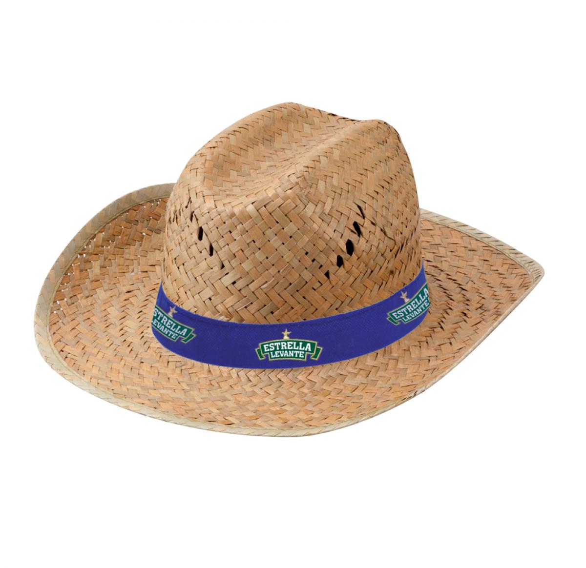 Branded Straw Cowboy Hats - London