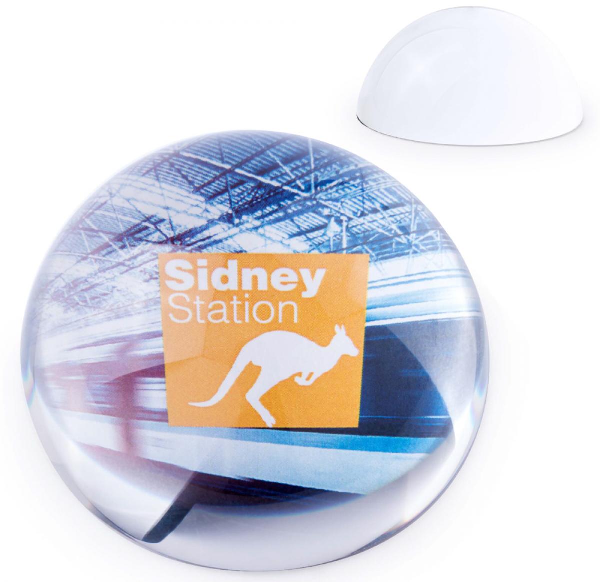 Promotional Paperweights Glass Dome