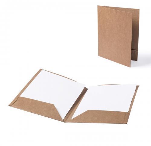 Custom Printed Recycled A4 Cardboard Document Folders 