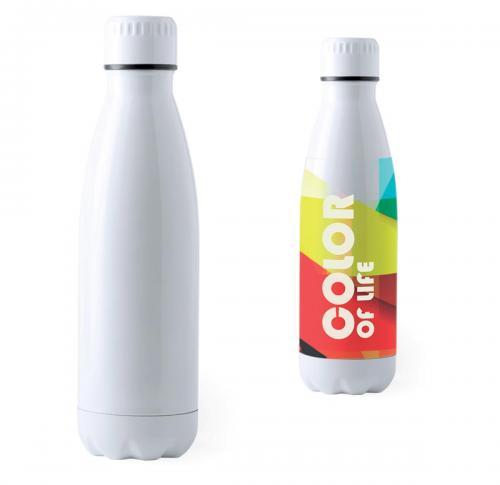 Stainless Steel Full Colour Print Chilly Water Bottle  500ml Single Walled