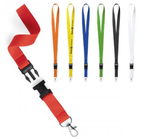 Polyester Lanyard Multi Function Buckle Closure