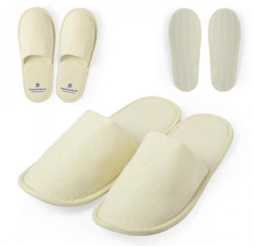 Unisex Spa Slippers Polyester