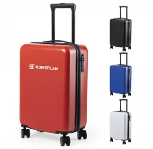 Executive Wheeled Suitcase & TSA Combination Lock 8 Spinner Wheels