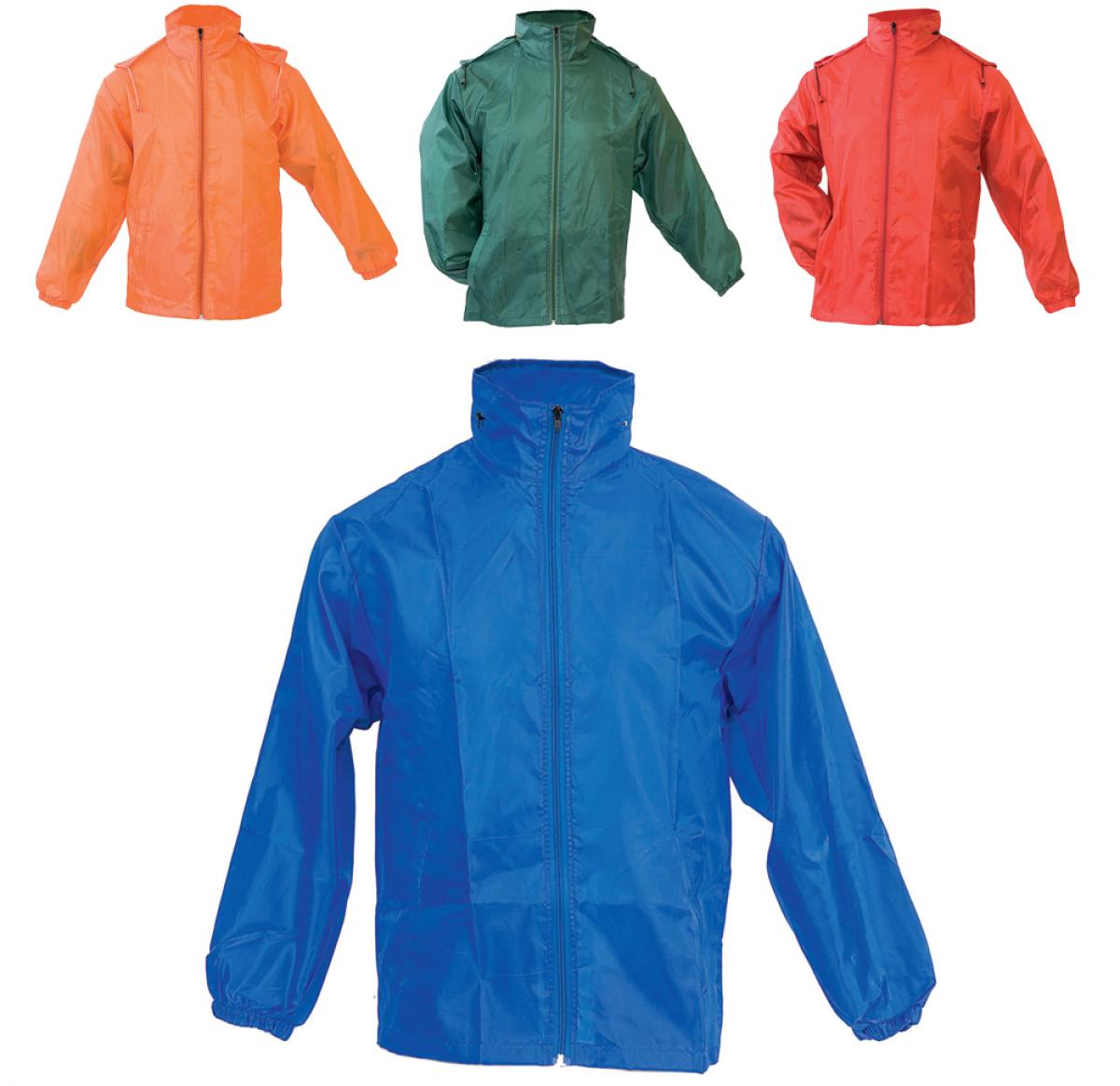 Branded Raincoat - Polyester Zip Closure