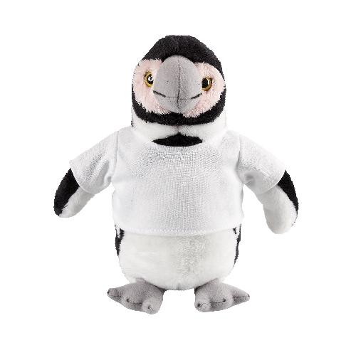 Plush Penguin With Printed T-Shirt