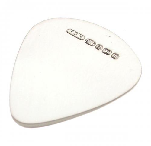 Engraved Silver Plectrums - 925 Hallmarked Sterling Silver 