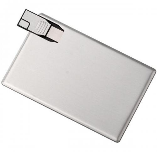 Metal Credit Card Flashdrive - 4GB
