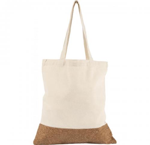 Custom Cotton And Cork Shopper Bag