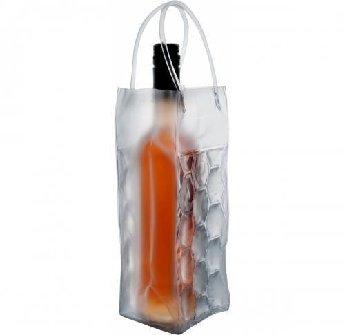 PVC Transparent Wine Cooler Ice Bag 