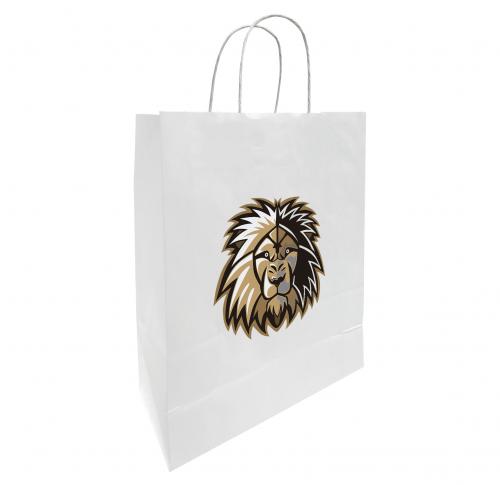 Branded Paper Carrier Bags, Twisted Handles - 250 X 110 X 320 Mm