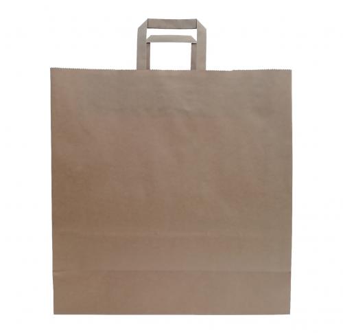 Promotional Budget Paper Carrier  Bag, Flat Handles - 450 X 160 X 480 Mm