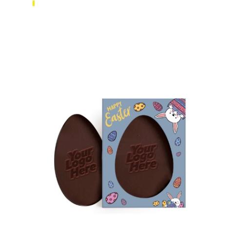 Eco Easter Window Box - Milk Chocolate - Bespoke Egg