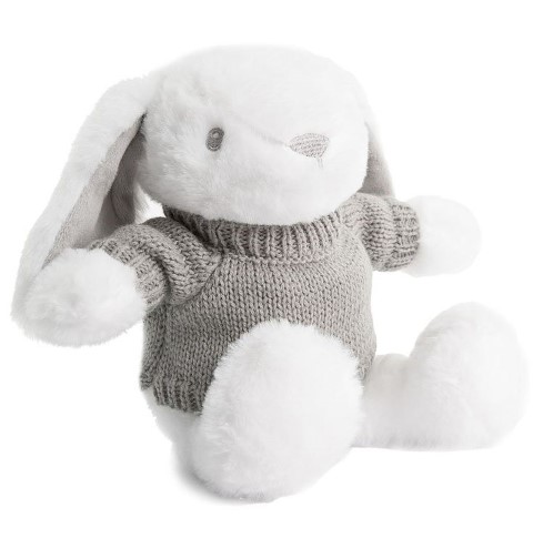 Personalised Baby Rabbit Soft Toy With Sweater