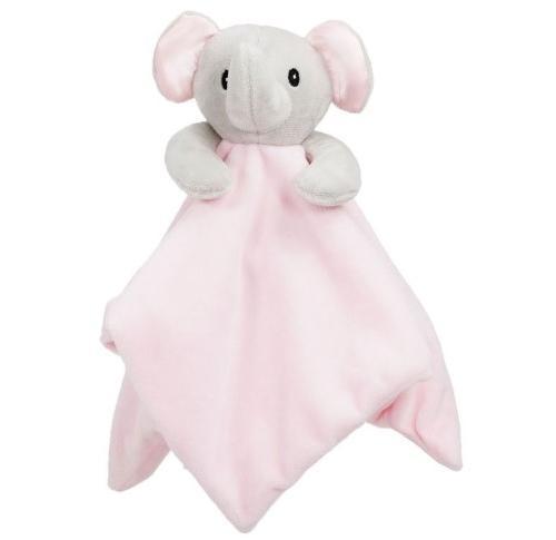 Personalised Baby  Comforter / Snuggie - Elephant, Pink / Grey / Blue