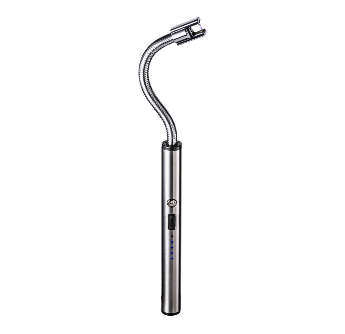 Electric arc candle lighter -MACAO SILVER