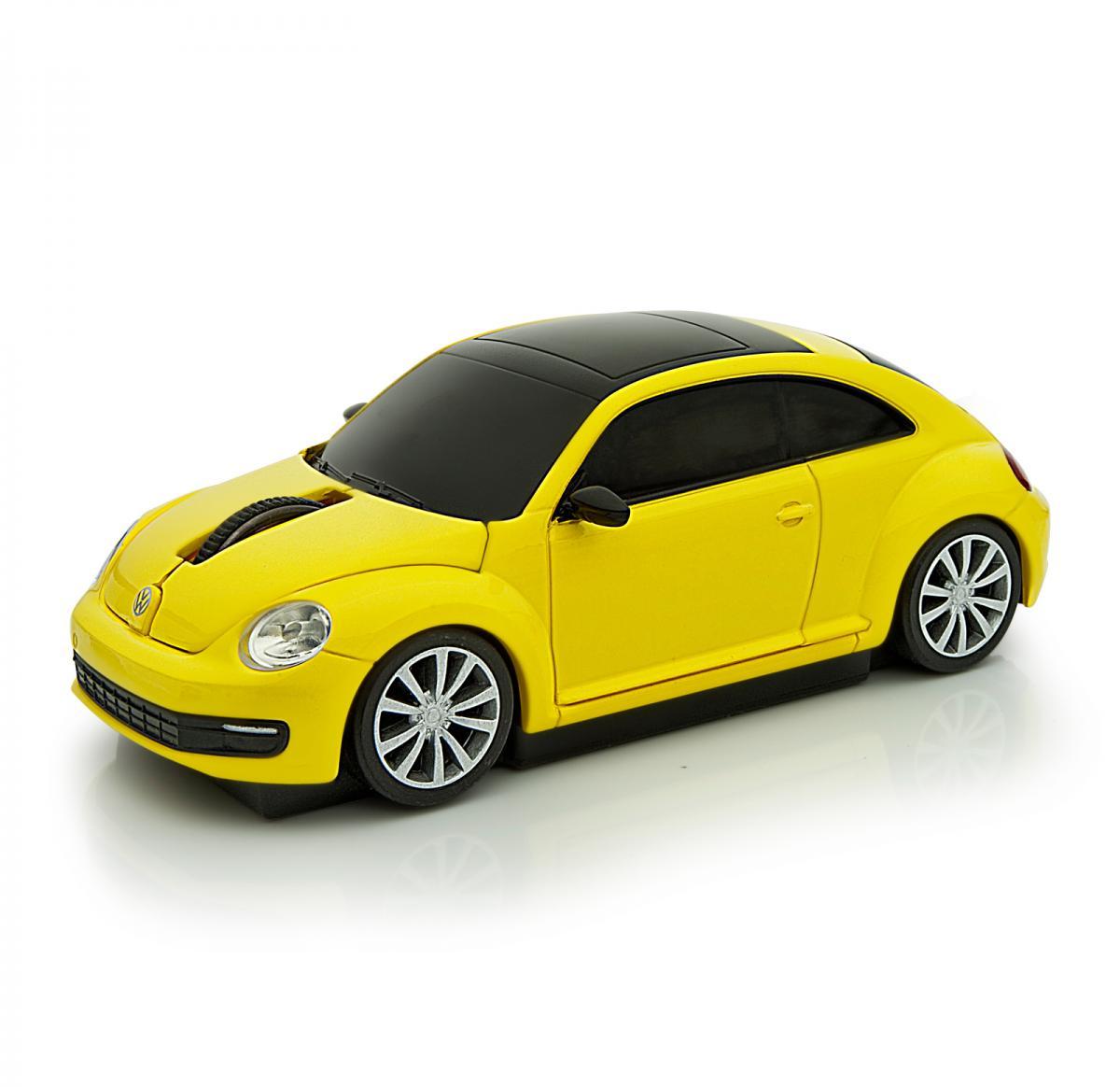 Computer mouse VW Beetle 1:32 YELLOW