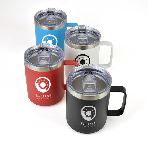 Promotional Double Walled Stainless Steel Camping Mugs