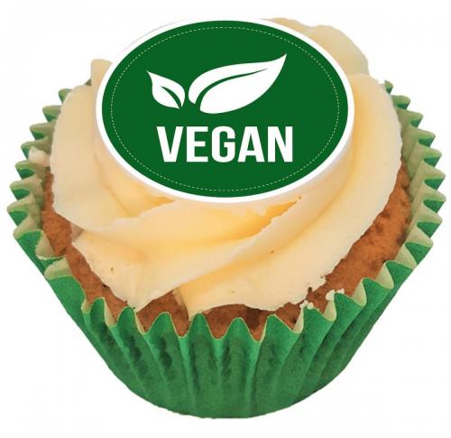 Printed Vegan Cupcakes - Gluten Free