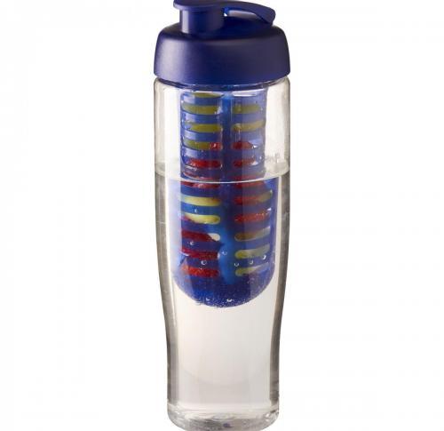 Branded H2O Tempo® 700 Ml Flip Lid Sport Bottles & Infuser