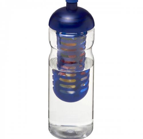 Custom H2O Base® 650 Ml Dome Lid Sport Bottle & Infuser
