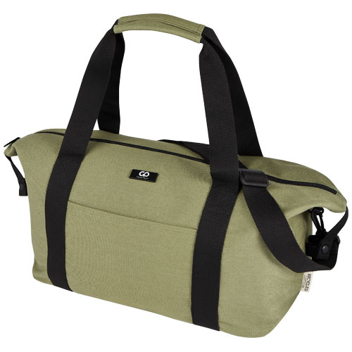 Bespoke Printed Joey GRS recycled canvas sports duffel bags 25L