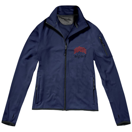 Elevate Custom Mani women's performance full zip fleece jackets