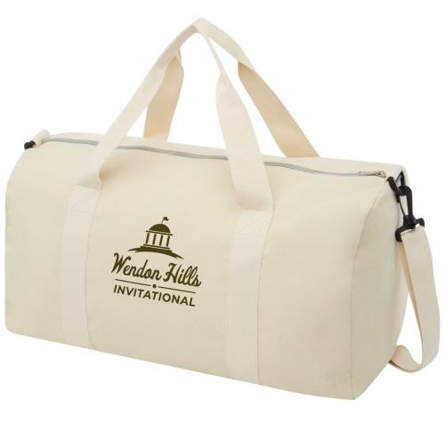 Branded Duffle Bags Recycled Cotton And Polyester Pheebs 210 G/m²