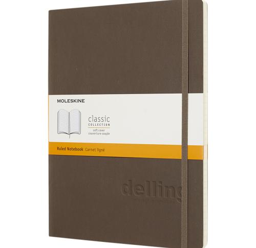 Branded Moleskine Classic XL Soft Cover Notebooks - Ruled