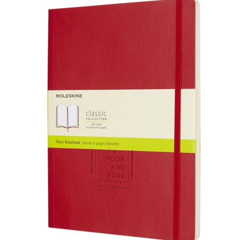 Custom Moleskine Classic XL Soft Cover Notebooks - Plain