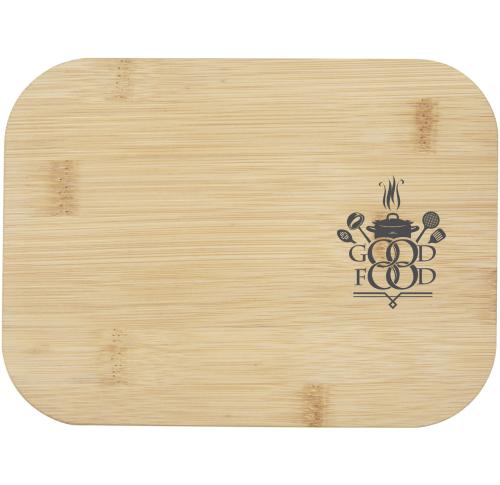 Promotional Printed Roby Glass Lunch Boxes With Bamboo Lid