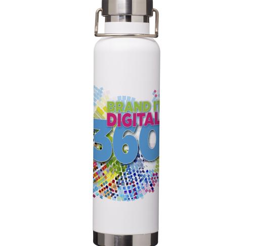 360° Brand It Digital Full Colour Print - Decorated Stainless Steel Insultated Thor Sports Water Bottles
