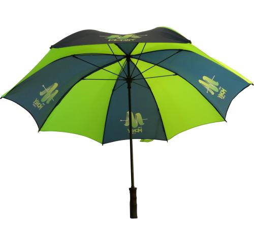 Custom Printed Quality Golf Umbrellas Storm Proof Sport  UK 128 cms